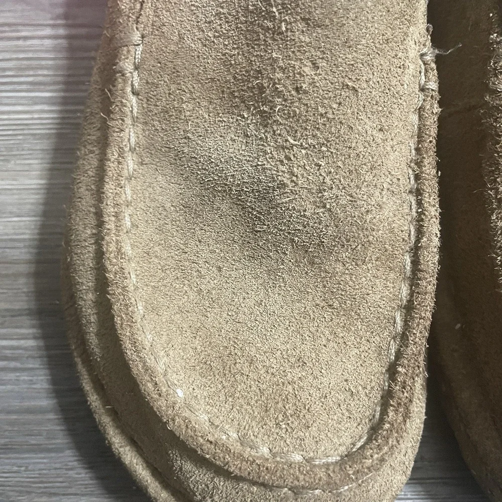BIRKENSTOCK Utti Brown Suede Slip On Loafer Shoes 38/US 7 Loafer Granola Crunchy